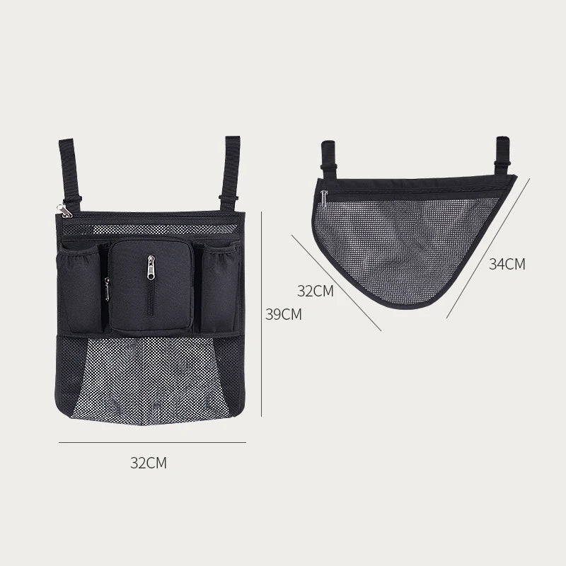 Sunveno Baby Stroller Organizer Bag Infant Pram Cart Storage Accessories