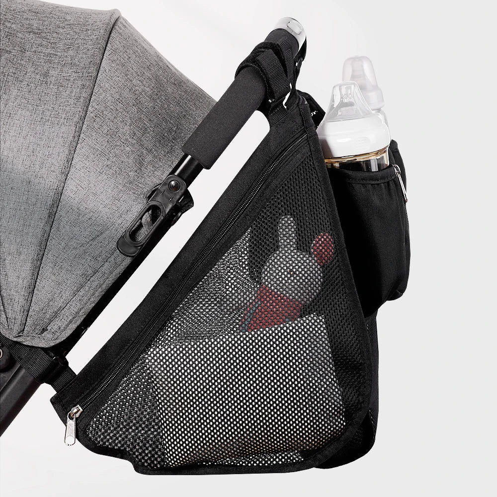Sunveno Baby Stroller Organizer Bag Infant Pram Cart Storage Accessories