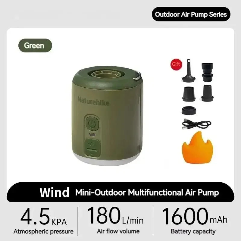 Naturehike Portable Electric Air Pump For Camping Travel Gear