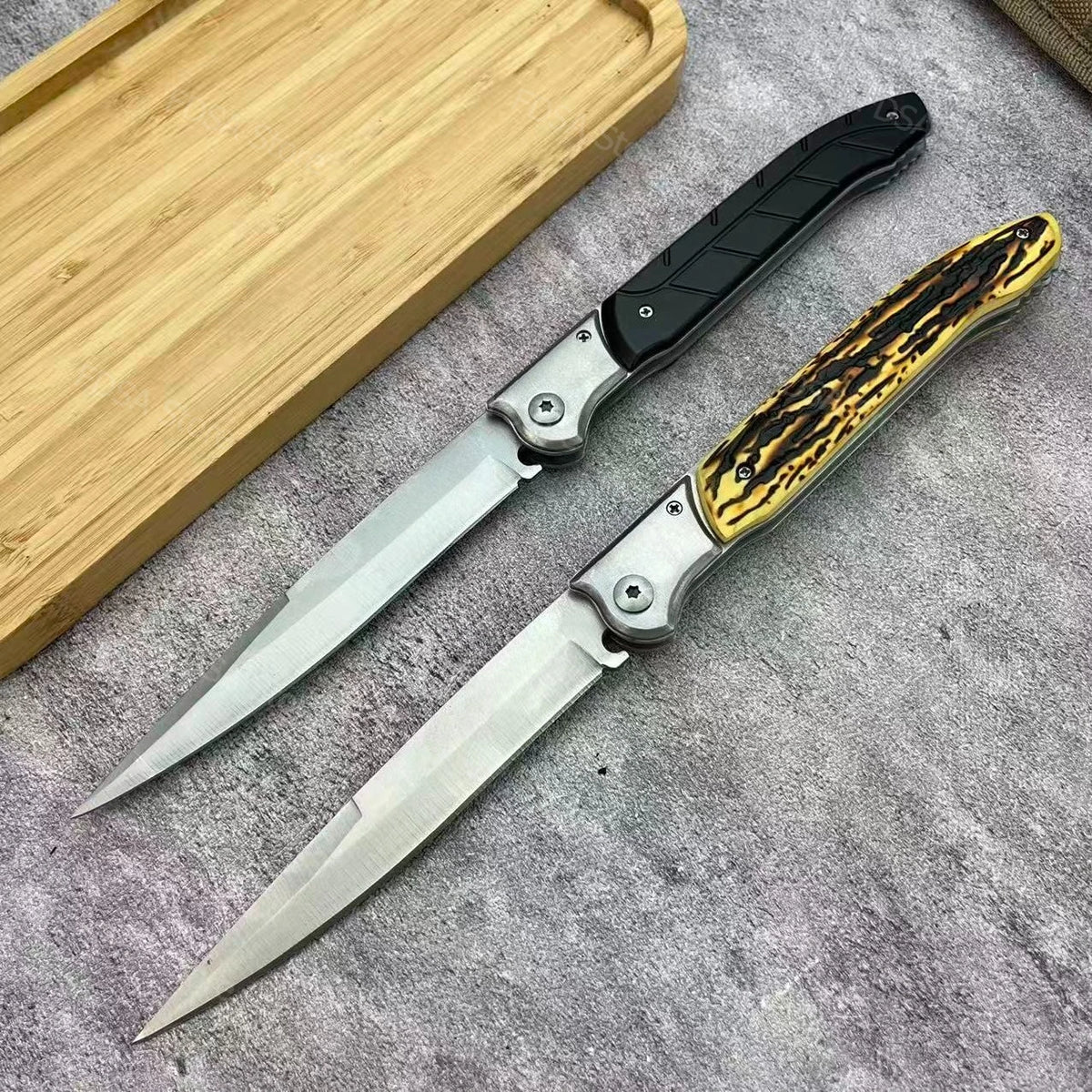 DIY Stainless Steel Folding Utility Knife for Camping
