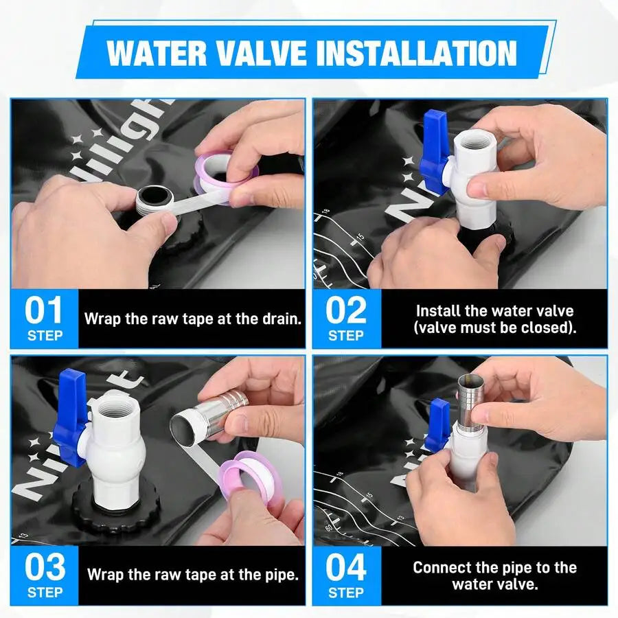 Nilight Foldable Water Storage Bladder For RV And Camping