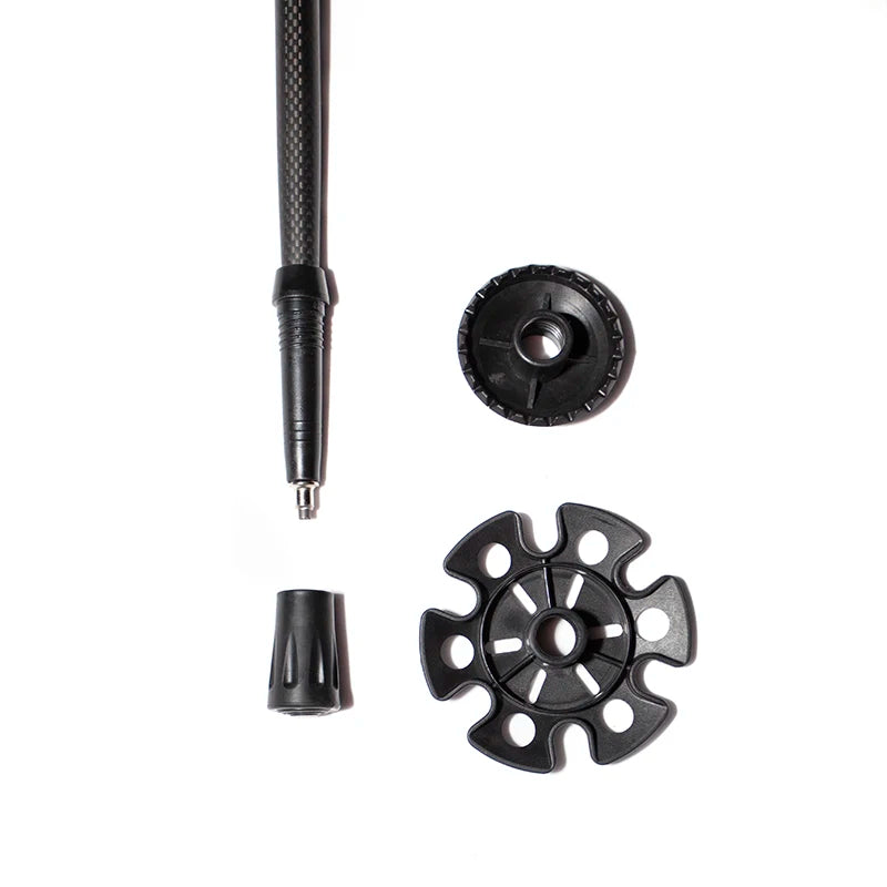 Okhealing Ultralight Carbon Fiber Telescopic Trekking Poles