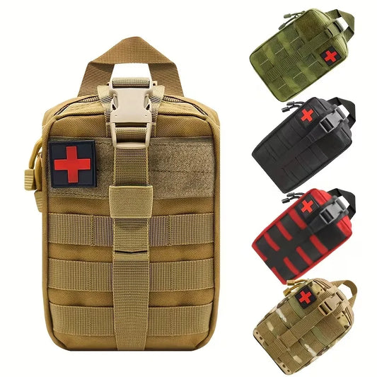 Portable Tactical First Aid Kit Medical Bag For Hiking Travel Home Emergency Treatment Case Survival Tools EDC Pouch