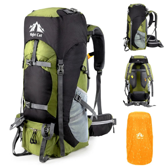 Night Cat Lightweight Hiking Backpack For Men And Women