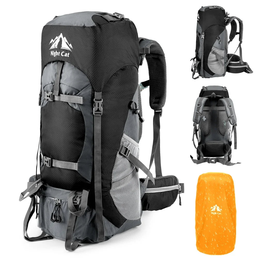 Night Cat Lightweight Hiking Backpack For Men And Women