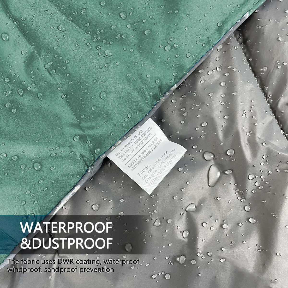 Portable Waterproof Outdoor Camping Blanket With Storage Bag