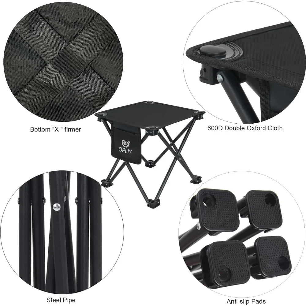 Xiuwo 2 Pack Portable Folding Stool For Outdoor Camping Gardening