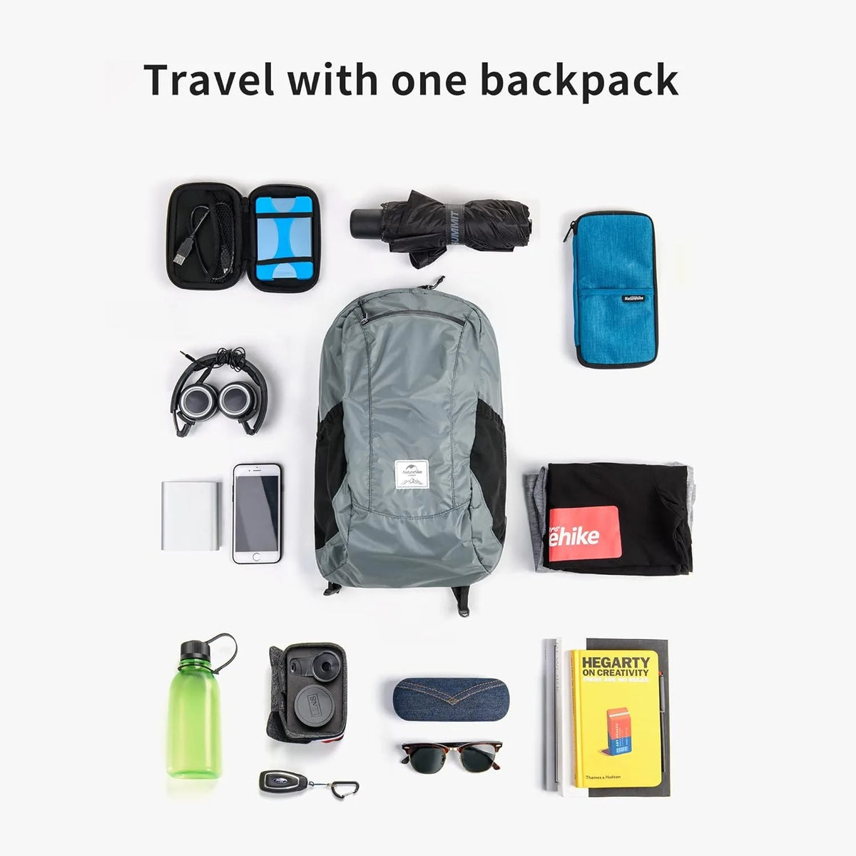 Naturehike Ultralight Waterproof Foldable Outdoor Hiking Backpack