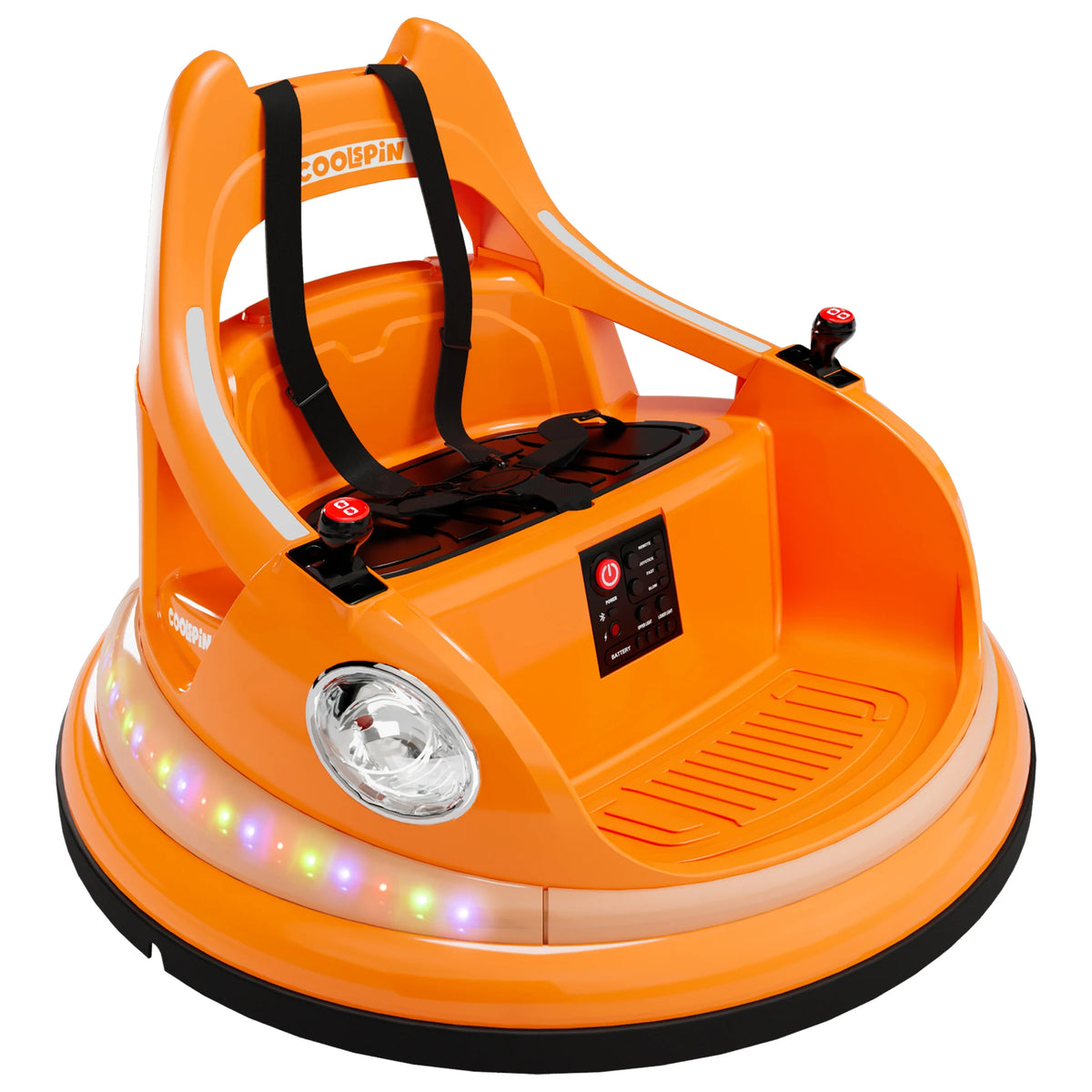 HiMiss 12V Kids Electric Bumper Car Remote Control Playset