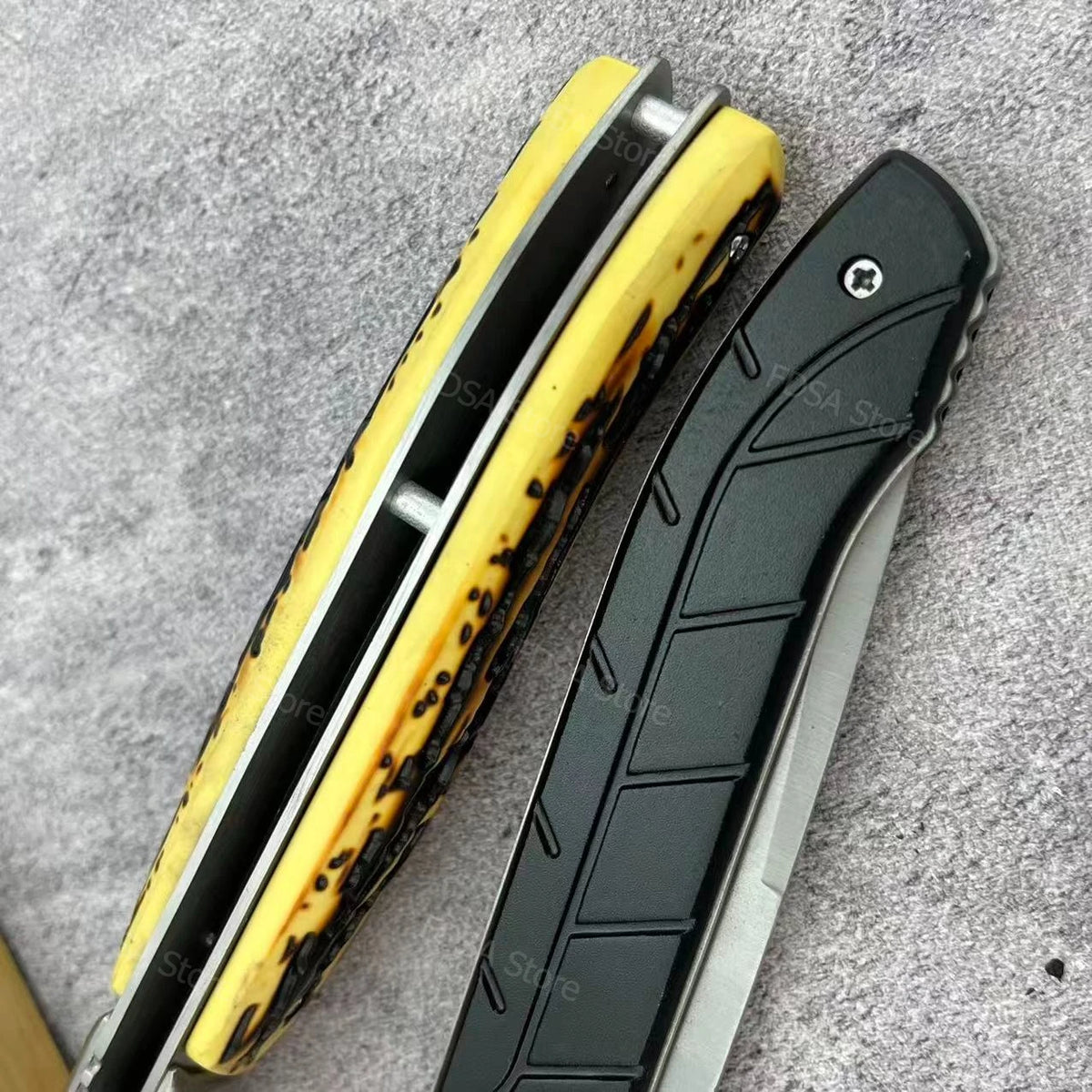 DIY Stainless Steel Folding Utility Knife for Camping