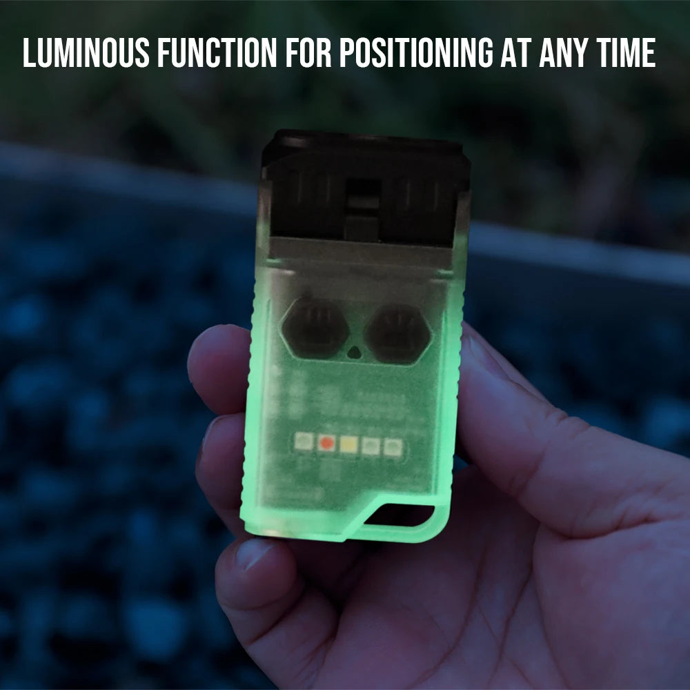 TrustFire MINIX5 Rechargeable LED EDC Flashlight With UV Light