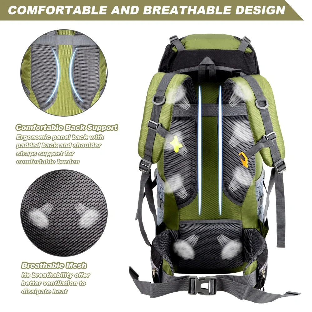 Night Cat Lightweight Hiking Backpack For Men And Women