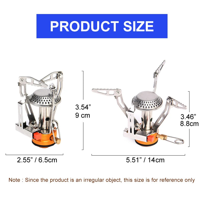 Widesea Outdoor Camping Cookware Kit With Folding Accessories