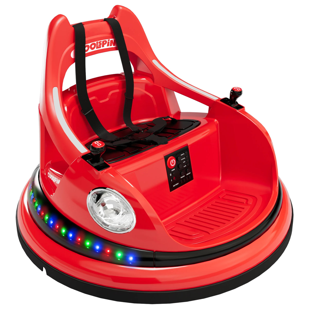 HiMiss 12V Kids Electric Bumper Car Remote Control Playset