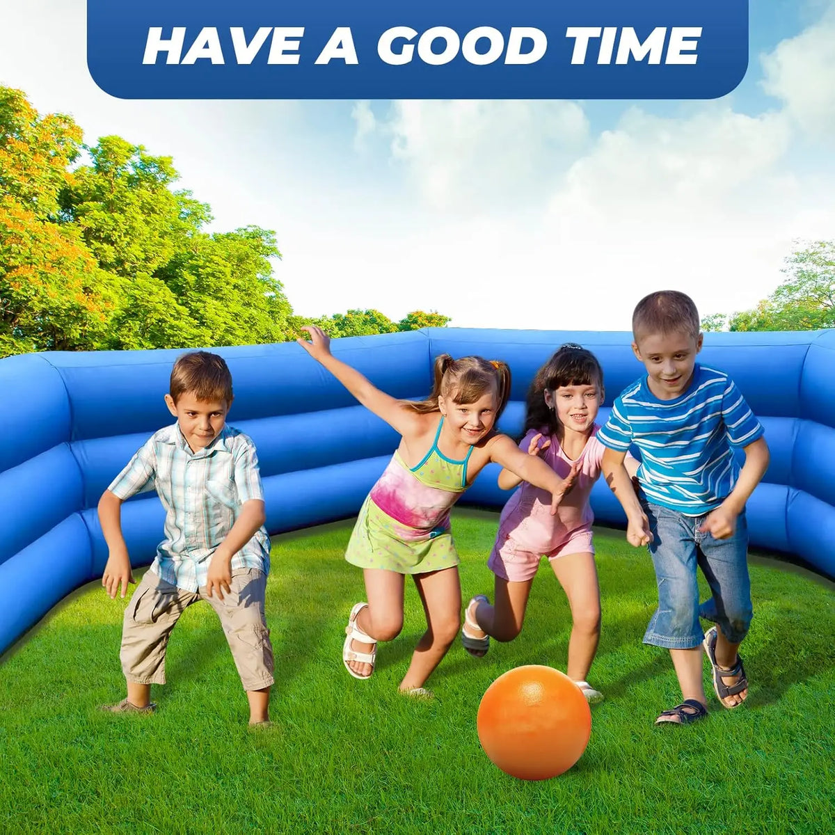 GSF Inflatable Gaga Ball Pit With Air Blower For Activities