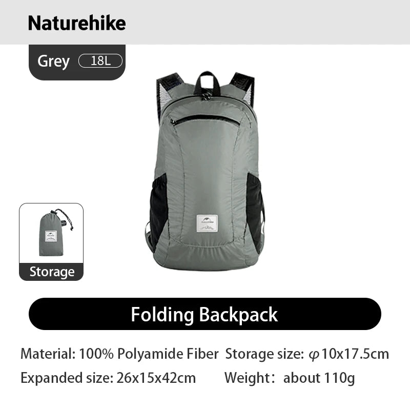 Naturehike Ultralight Waterproof Foldable Outdoor Hiking Backpack