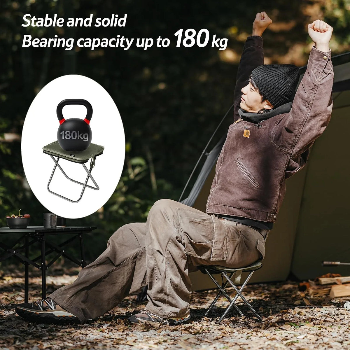 Naturehike Foldable Portable Stool For Outdoor Travel And Fishing