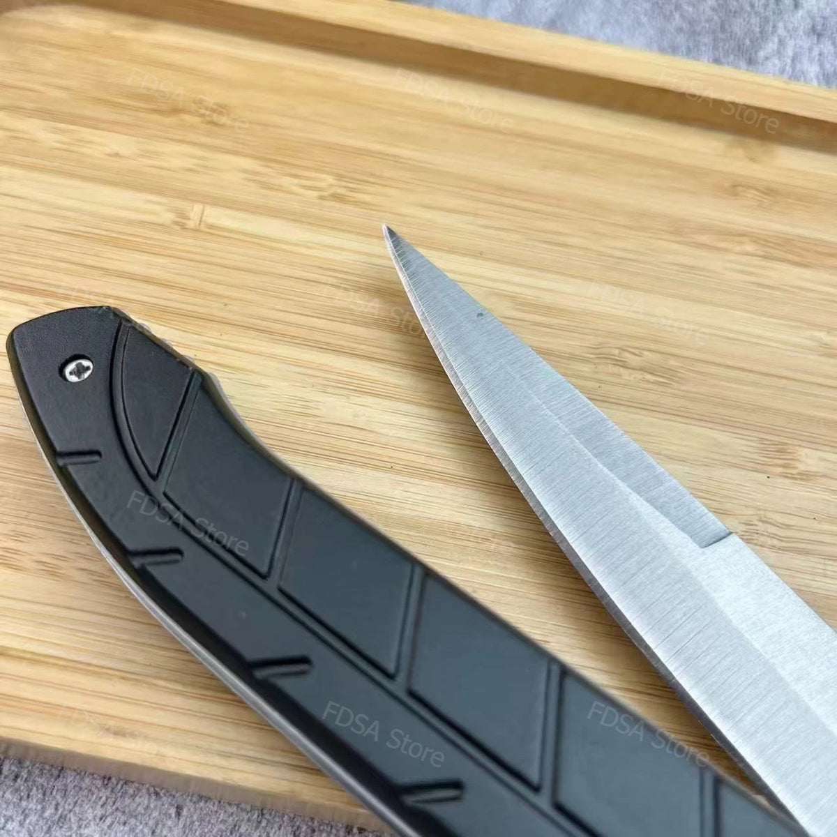 DIY Stainless Steel Folding Utility Knife for Camping
