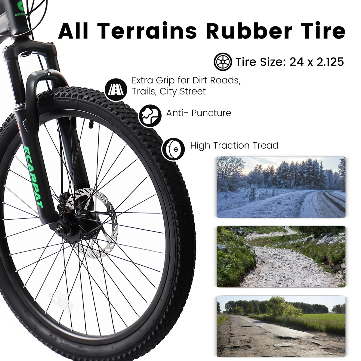 A2460 24 Inch Mountain Bike with Full Suspension, 21 Speed Shifter Lever with Gear Indicator, High Carbon Steel Frame, Mechanical Disc Brakes, Unisex for Men/Women/ Adults, Ideal for Trails.