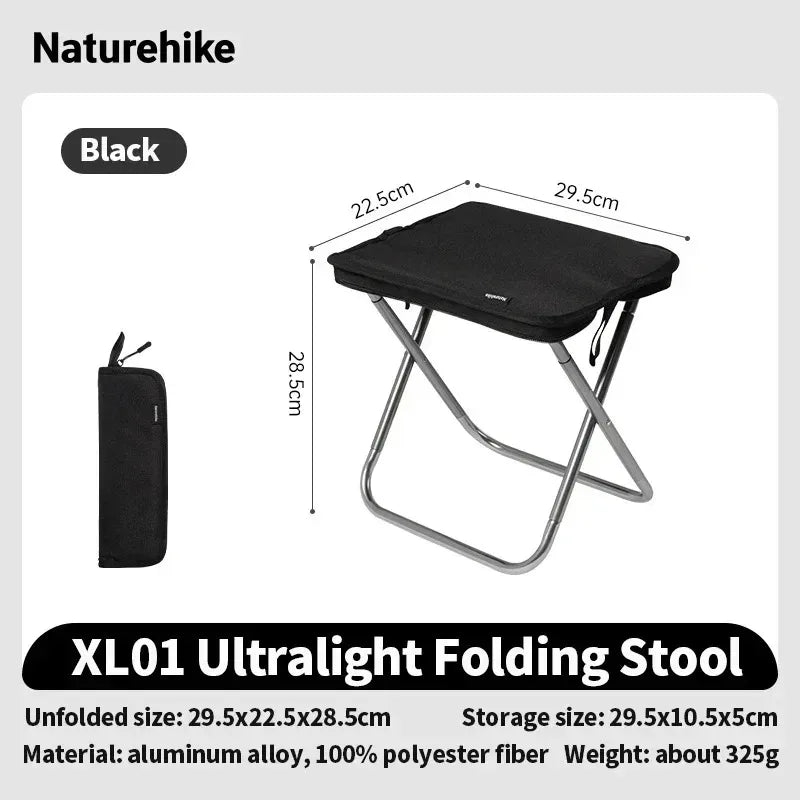 Naturehike Foldable Portable Stool For Outdoor Travel And Fishing
