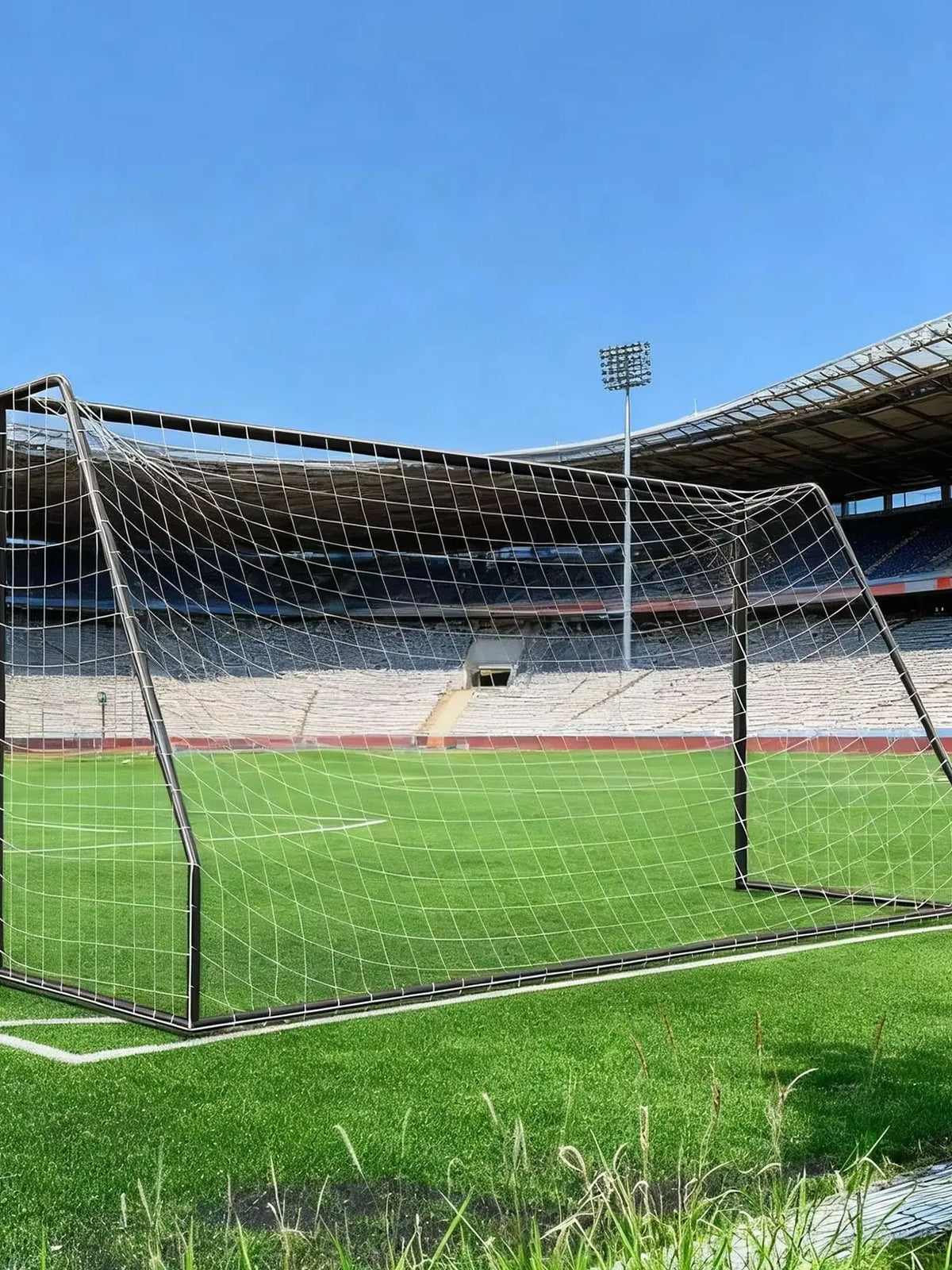 Soccer Goal 6 To 12 Ft Portable Backyard Soccer Goal With Net And Ground Stakes
