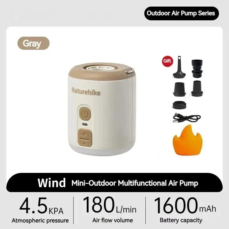 Naturehike Portable Electric Air Pump For Camping Travel Gear