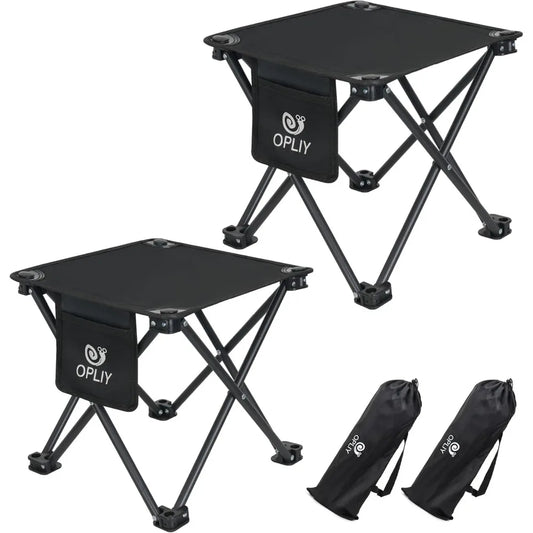 Xiuwo 2 Pack Portable Folding Stool For Outdoor Camping Gardening