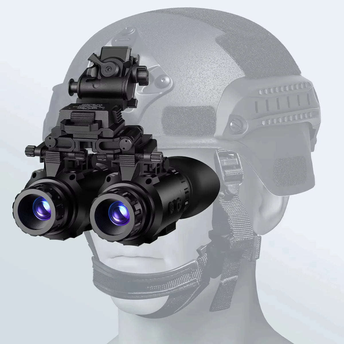 GOYOJO 2K 2688*1560 Digital Night Vision Goggles, NVG Helmet Mounted for Hunting, PVS-14 Night Vision Monocular HD Recording