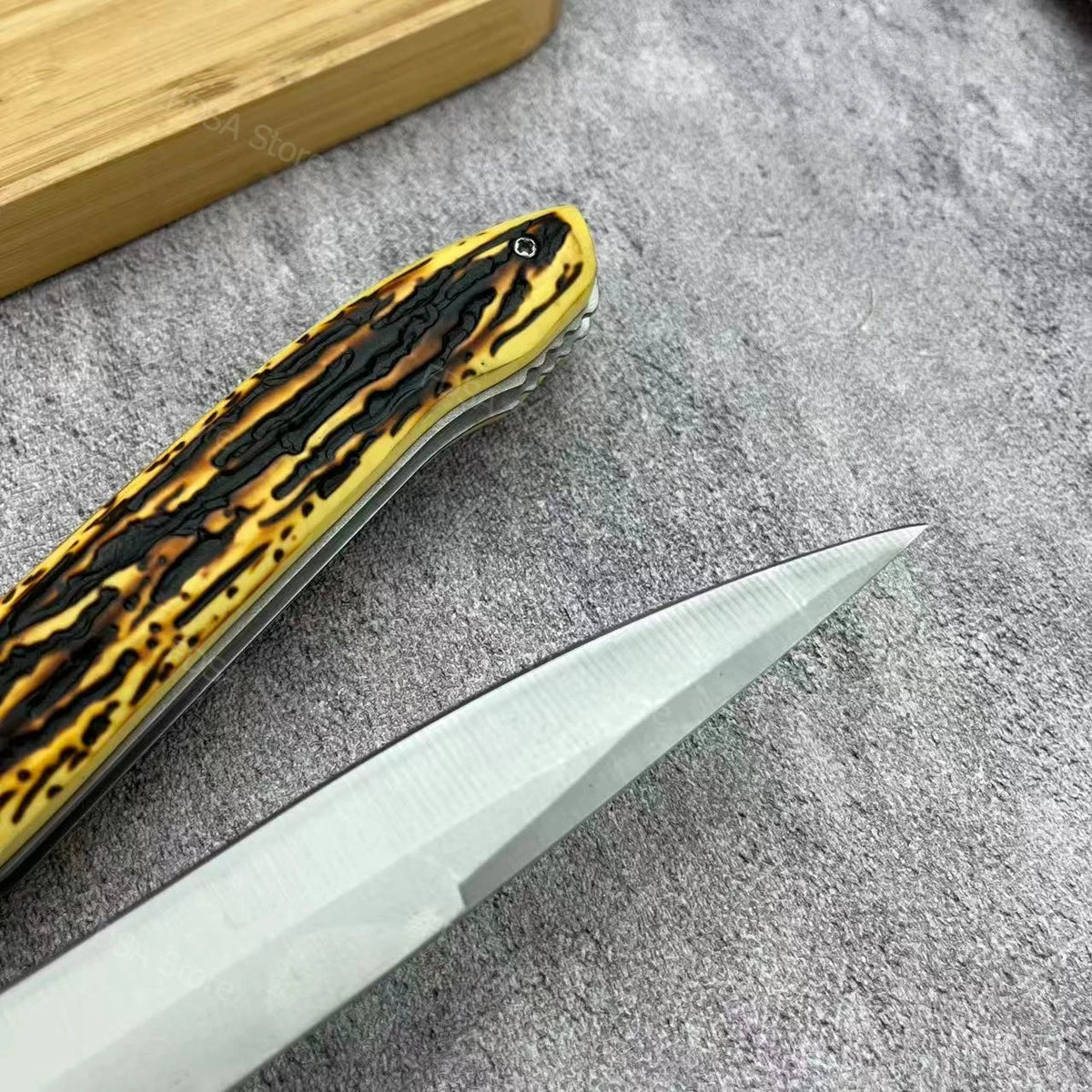 DIY Stainless Steel Folding Utility Knife for Camping